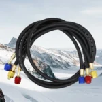 0.9M-1.8M AC Charging Hose Tube Kit Hose Low Loss Fittings for R134A R22 Refrigerant Air Conditioning Manifold Gauge