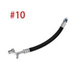 #6 #8 #10 Thick-wall A/C Hose Assembly R134a 90° Barb Fitting Nut with Service Port Compressor Radiator Hose AC Gas Pipe – Image 4