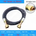 R410a L Type 7/8" Versatile Flexible Rubber Hose for Refrigeration in Car AC and Cold Storage Rooms Systems – Image 2